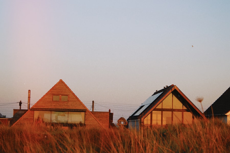Photo ecological houses